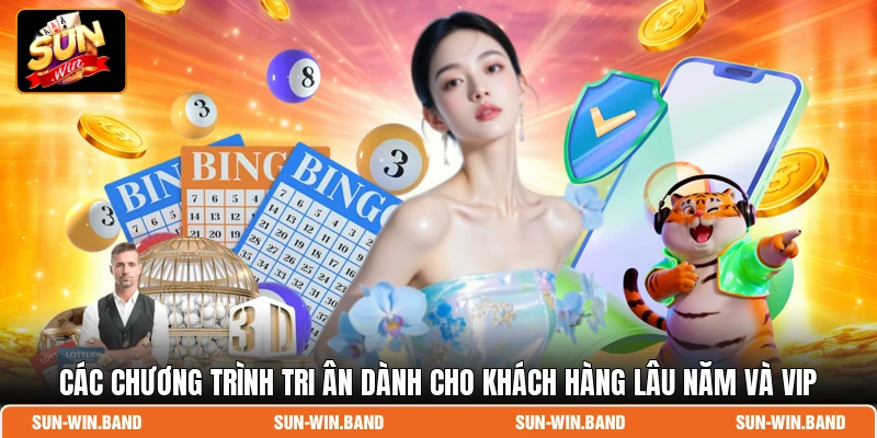 Các chương trình tri ân dành cho khách hàng lâu năm và VIP